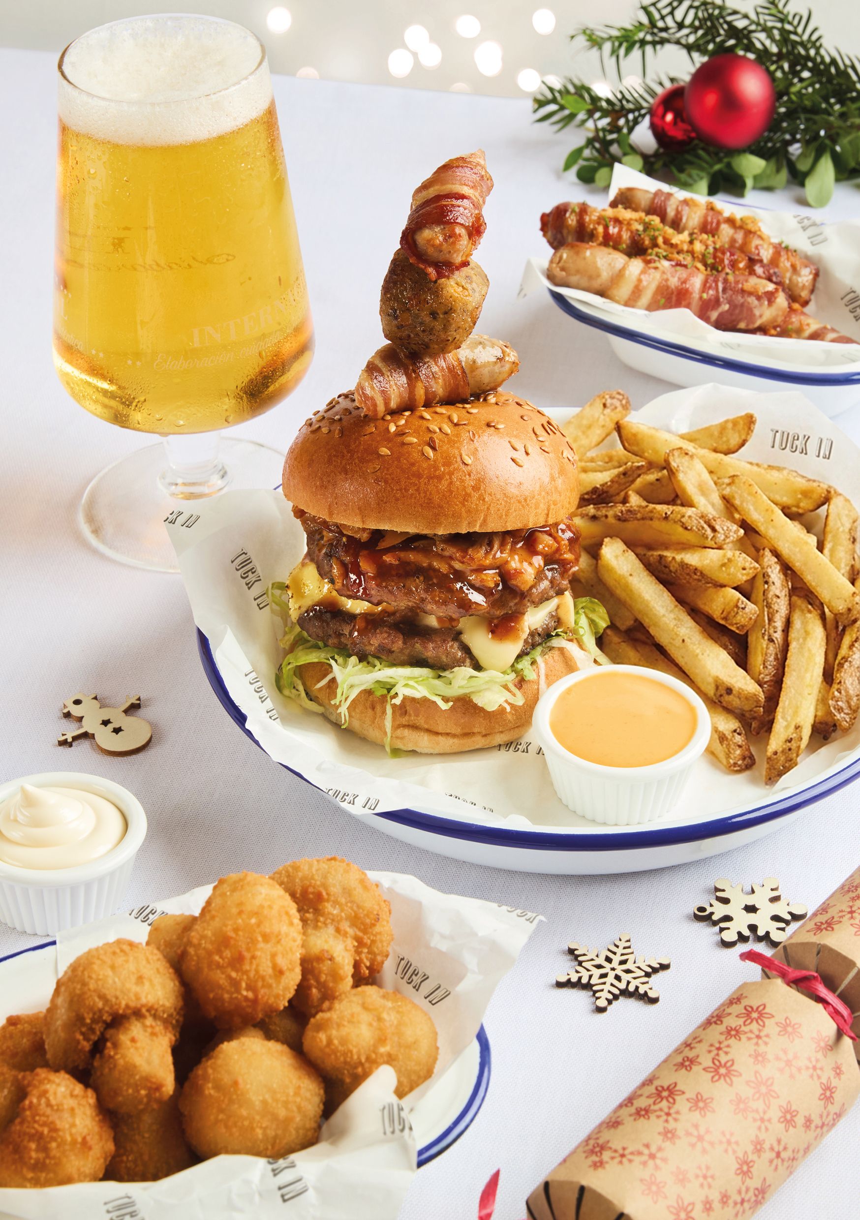 Festive Lunch & Dinner at The Five Bridges in Sheerness